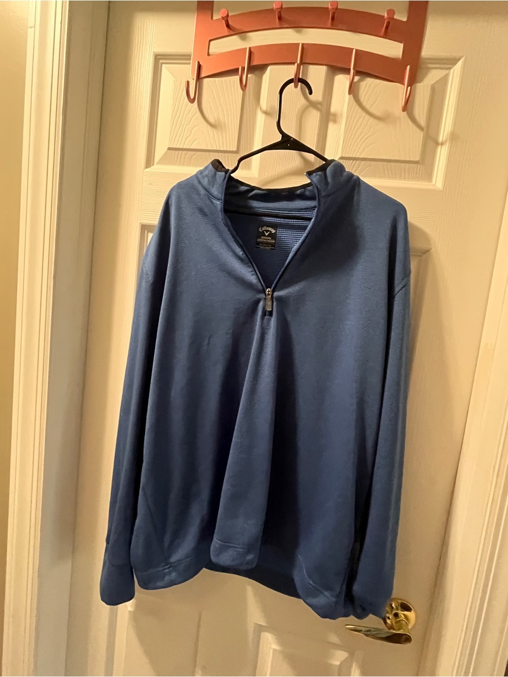 Calloway Men's Quarter-Zip Pullover - Blue